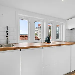 Appartement Modern Penthouse With A View - Behind Bryggen, Bergen
